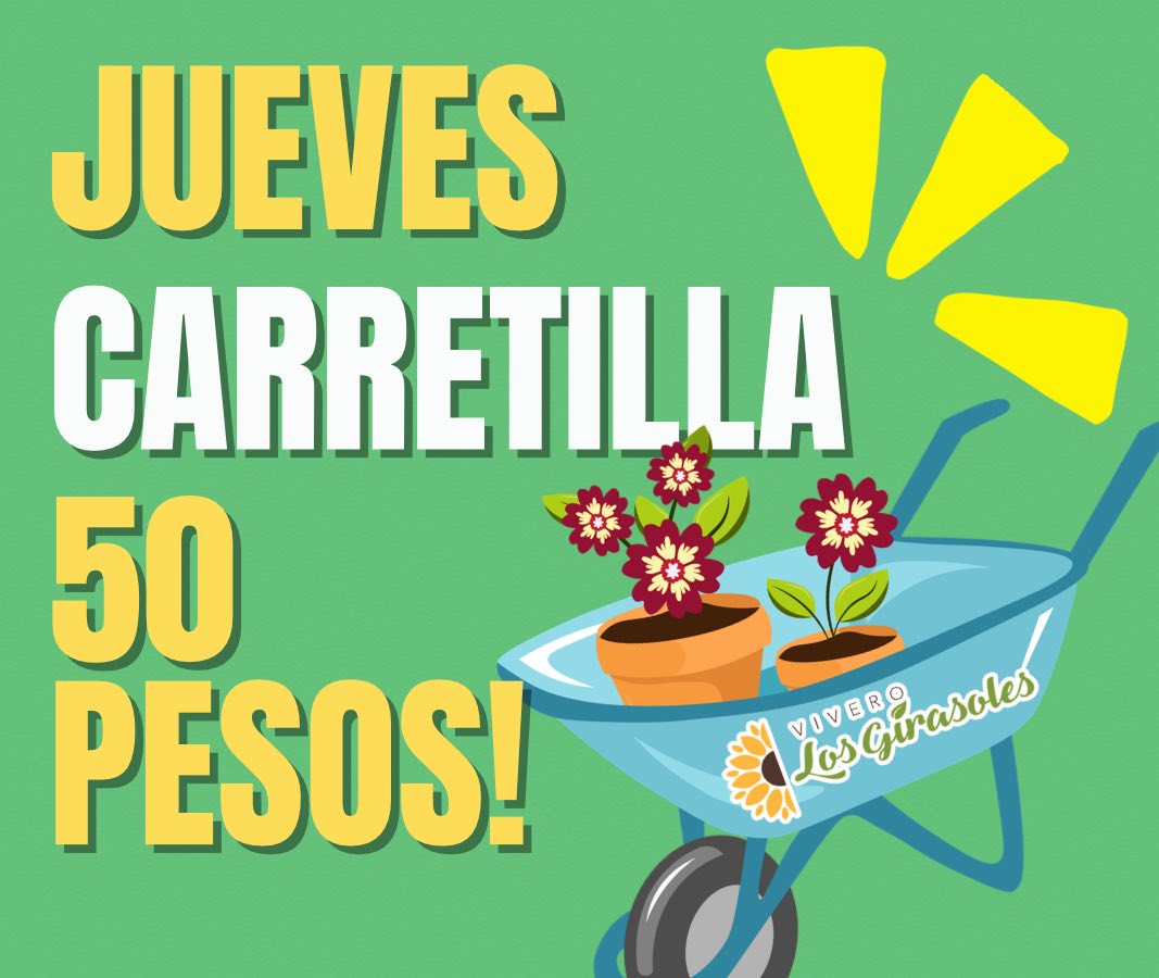 Jueves Carretilla 50 pesos